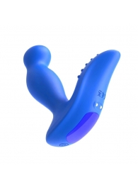 Синий вибромассажер простаты 3,5’’ P-spot Massager - 12,5 см. - Erokay - в Нальчике купить с доставкой