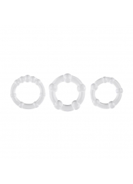 Набор из 3 эрекционных колец Erection Rings Set - Selopa - в Нальчике купить с доставкой
