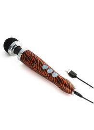 Беспроводной wand-вибратор Doxy Die Cast 3R с тигровым принтом на рукояти - 28 см. - Doxy в Нальчике Беспроводной wand-вибратор Doxy Die Cast 3R с тигровым принтом на рукояти - 28 см. - Doxy