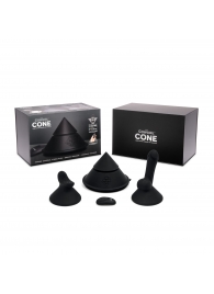Конусный вибромассажер Cowgirl Cone с 2 насадками - CowGirl - купить с доставкой в Нальчике