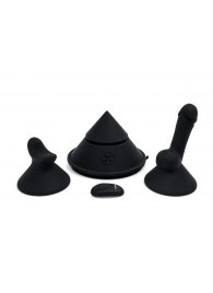 Конусный вибромассажер Cowgirl Cone с 2 насадками - CowGirl - купить с доставкой в Нальчике