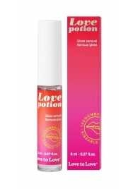 Возбуждающий блеск для губ Love Potion - 8 мл. - Love to Love - купить с доставкой в Нальчике