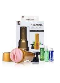 Набор для мастурбации Fleshlight Stamina Training Unit - Fleshlight - в Нальчике купить с доставкой Набор для мастурбации Fleshlight Stamina Training Unit - Fleshlight - в Нальчике купить с доставкой