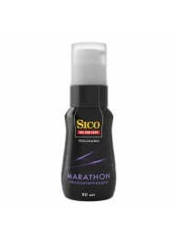 Пролонгирующая гель-смазка Sico Marathon - 50 мл. - Sico - купить с доставкой в Нальчике