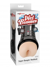 Мастурбатор-анус в колбе Super Banging Butthole - Pipedream - в Нальчике купить с доставкой