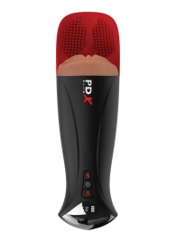 Мастурбатор-вагина в колбе с вибрацией Fuck-O-Matic Pro XL - Pipedream - в Нальчике купить с доставкой