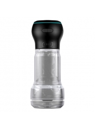 Набор PowerBlow   Feel Pocket Stroker Crystal: мастурбатор и интерактивная насадка - Kiiroo - в Нальчике купить с доставкой