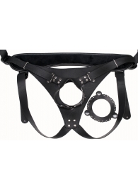 Пояс Hard Brutal для больших насадок - LOVETOY (А-Полимер) - купить с доставкой в Нальчике