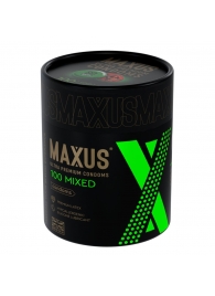 Презервативы MAXUS Mixed - 100 шт. - Maxus - купить с доставкой в Нальчике Презервативы MAXUS Mixed - 100 шт. - Maxus - купить с доставкой в Нальчике