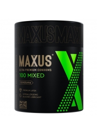Презервативы MAXUS Mixed - 100 шт. - Maxus - купить с доставкой в Нальчике Презервативы MAXUS Mixed - 100 шт. - Maxus - купить с доставкой в Нальчике