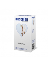 Особо тонкие презервативы Masculan Ultra Fine - 21 шт. - Masculan - купить с доставкой в Нальчике