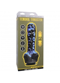 Черно-синяя мини-машина на присоске Tendril Thruster - 21,6 см. - Doc Johnson - купить с доставкой в Нальчике