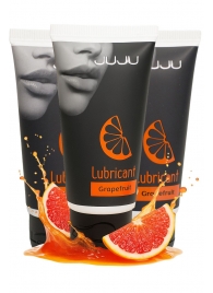 Набор из 3 съедобных лубрикантов JUJU со вкусом грейпфрута - JuJu - купить с доставкой в Нальчике Набор из 3 съедобных лубрикантов JUJU со вкусом грейпфрута - JuJu - купить с доставкой в Нальчике