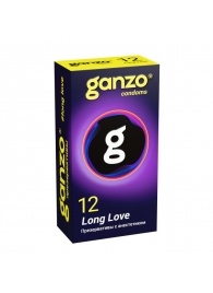 Презервативы с анестетиком для продления удовольствия Ganzo Long Love - 12 шт. - Ganzo - купить с доставкой в Нальчике