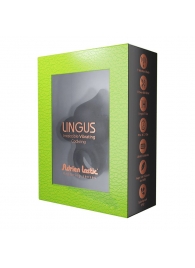 Черное эрекционное кольцо Lingus с вибрацией - Adrien Lastic - в Нальчике купить с доставкой