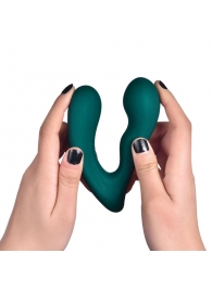 Темно-бирюзовый вибромассажер простаты Solstice X - Magic Motion - в Нальчике купить с доставкой