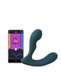 Темно-бирюзовый вибромассажер простаты Solstice X - Magic Motion - в Нальчике купить с доставкой