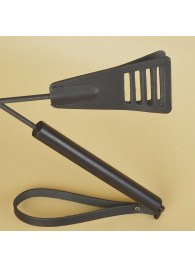 Черный кожаный стек «Сириус» - 60 см. - Sitabella - купить с доставкой в Нальчике