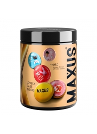 Точечные презервативы MAXUS 2000 Amazing Dots с железным кейсом - 12 шт. - Maxus - купить с доставкой в Нальчике