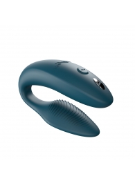 Зеленый вибратор для пар We-Vibe Sync 2 с пультом ДУ - We-vibe купить в Нальчике с доставкой в Orgasmix.ru Зеленый вибратор для пар We-Vibe Sync 2 с пультом ДУ - We-vibe