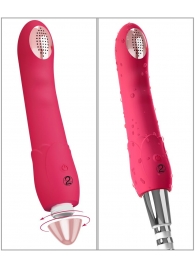 Малиновая насадка на душ с вибрацией Showers to orgasm - 20,1 см. - Orion - купить с доставкой в Нальчике