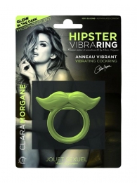 Люминесцентное эрекционное виброкольцо Hipster - Clara Morgane - в Нальчике купить с доставкой