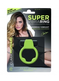 Люминесцентное эрекционное виброкольцо Super - Clara Morgane - в Нальчике купить с доставкой