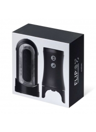 Набор Tenga Flip Zero Electronic Vibrotation: мастурбатор с вибрацией и устройство вращения - Tenga - в Нальчике купить с доставкой Набор Tenga Flip Zero Electronic Vibrotation: мастурбатор с вибрацией и устройство вращения - Tenga - в Нальчике купить с доставкой