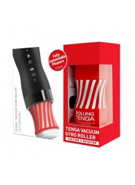 Набор Tenga Vacuum Gyro Roller 3s: мастурбатор и устройство для вращения и создания вакуума - Tenga - в Нальчике купить с доставкой Набор Tenga Vacuum Gyro Roller 3s: мастурбатор и устройство для вращения и создания вакуума - Tenga - в Нальчике купить с доставкой