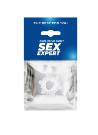 Стимулирующая насадка на пенис с несколькими видами рельефа - Sex Expert - в Нальчике купить с доставкой