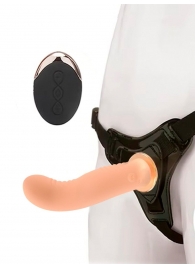 Женский вибрострапон со съемной насадкой и пультом ДУ - Erokay - купить с доставкой в Нальчике