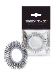 Круглое эрекционное кольцо с длинными «ресничками» - Sextaz - в Нальчике купить с доставкой