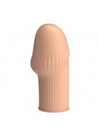 Телесная насадка на пенис Huel - 9 см. - Baile - в Нальчике купить с доставкой