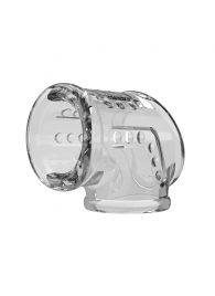 Прозрачная насадка на пенис и мошонку - Baile - в Нальчике купить с доставкой