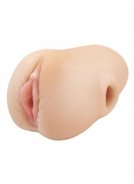 Телесный мастурбатор-вагина Pussy Pounder Squeeze Stroker - Pipedream - в Нальчике купить с доставкой