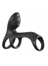 Черная насадка на пенис Ultimate Couples Cage Pro - Pipedream - в Нальчике купить с доставкой