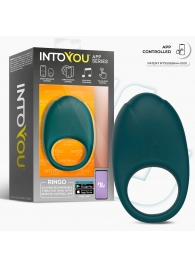 Зеленое интерактивное виброкольцо Ringo - Intoyou - в Нальчике купить с доставкой