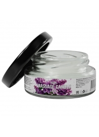 Массажная свеча «Сирень» - 50 мл. - SGAN - купить с доставкой в Нальчике