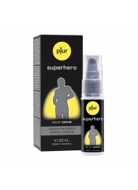 Пролонгатор-сыворотка pjur Superhero Delay Serum - 20 мл. - Pjur - купить с доставкой в Нальчике
