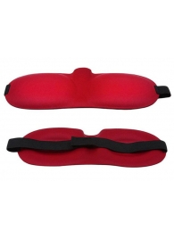 Красная глухая маска на резинке - Sitabella - купить с доставкой в Нальчике