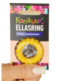 Цветное рельефное эрекционное кольцо Ellasring - Sitabella - в Нальчике купить с доставкой