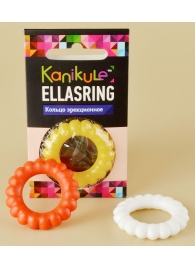 Цветное рельефное эрекционное кольцо Ellasring - Sitabella - в Нальчике купить с доставкой