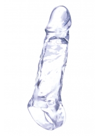 Прозрачная насадка-удлинитель Length Enhancer с подхватом - 16 см. - NMC - в Нальчике купить с доставкой