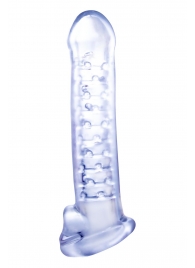 Прозрачная насадка-удлинитель Stretchy Touch - 18 см. - NMC - в Нальчике купить с доставкой