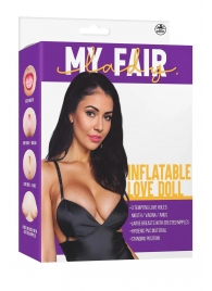 Телесная надувная секс-кукла с 3 любовными отверстиями - NMC - в Нальчике купить с доставкой