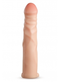Телесная насадка-удлинитель Fortitude с подхватом - 17,7 см. - Blush Novelties - в Нальчике купить с доставкой