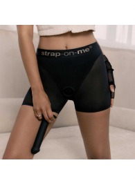 Трусики-шорты для фиксации насадок Strap-on-me Harness Lingerie Halo - size L - Strap-on-me - купить с доставкой в Нальчике