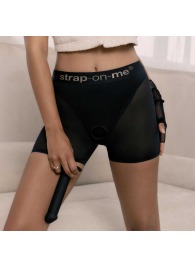 Трусики-шорты для фиксации насадок Strap-on-me Harness Lingerie Halo - size XL - Strap-on-me - купить с доставкой в Нальчике