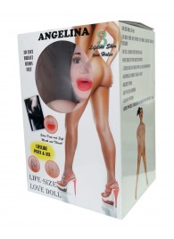 Надувная секс-кукла Angelina 3D - Boys of Toys - в Нальчике купить с доставкой