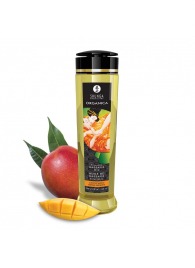 Массажное масло для тела Luscious Mango с ароматом манго - 240 мл. - Shunga - купить с доставкой в Нальчике